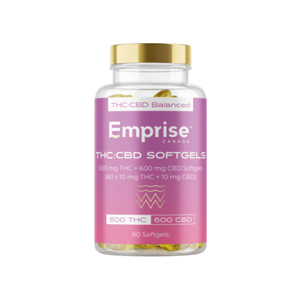 Extracts Ingested - MB - Emprise Canada 1-1 THC-CBD Gelcaps - Format: - Emprise Canada