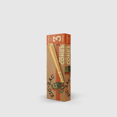 RTL - Pre Rolled Cones Zig Zag Unbleached King Size Rolling Papers - Zig Zag