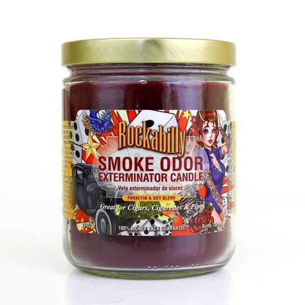 Smoke Odor Candle 13oz Rockabilly - Smoke Odor