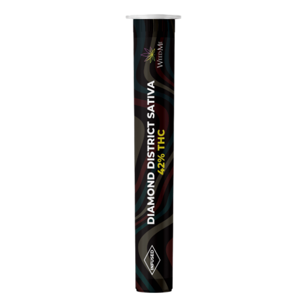 Extracts Inhaled - SK - Weed Me Diamond District Sativa Infused Pre-Roll - Format: - Weed Me