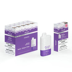 *EXCISED* RTL - Allo Ultra 7000 Disposable Vape 7000 Puff Grape Ice - Allo