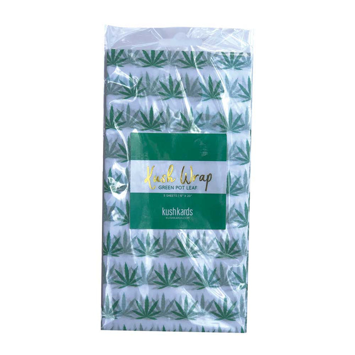 KushKards Tissue Paper Wrap Green - KushKards