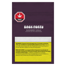 Extracts Inhaled - MB - Back Forty Blackberry Vanilla Infused Pre-Roll - Format: - Back Forty