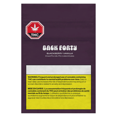 Extracts Inhaled - SK - Back Forty Blackberry Vanilla Infused Pre-Roll - Format: - Back Forty
