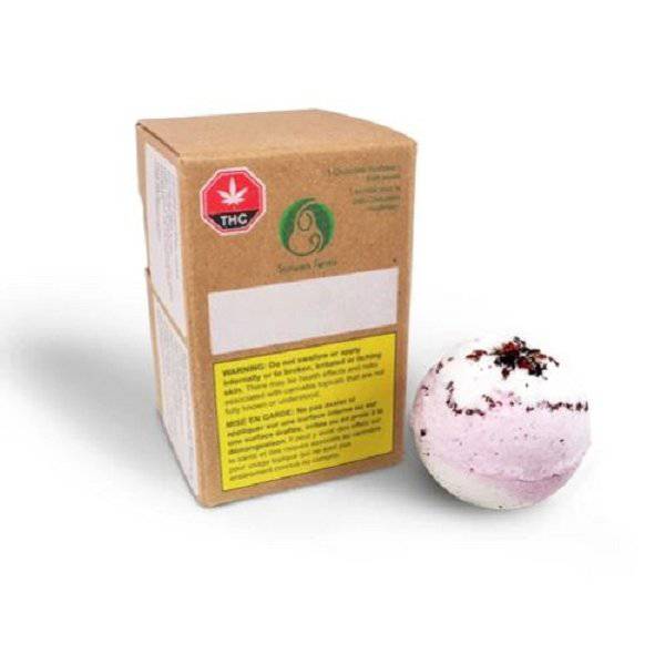 Cannabis Topicals - SK - Stewart Farms Chocolate Hashberry 1-1 THC-CBD Bath Bomb - Format: - Stewart Farms