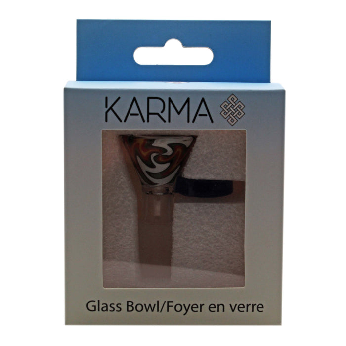 Glass Bowl Karma 14mm Reversal - Karma