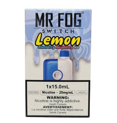 RTL - Mr Fog Switch Disposable Vape Lemon Blueberry Raspberry Ice 5500 Puffs - Mr Fog