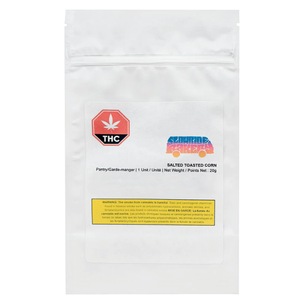 Edibles Solids - MB - Slow Ride Bakery THC Salted Toasted Corn - Format: - Slow Ride Bakery