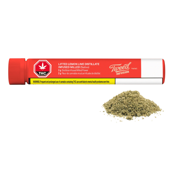 Extracts Inhaled - SK - Tweed Infusion Lifted Lemon Lime Infused Milled Flower - Format: - Tweed