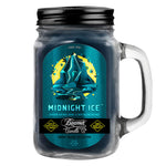 Candle Beamer Smoke Killer Collection Midnight Ice Large Glass Mason Jar 12oz - Beamer