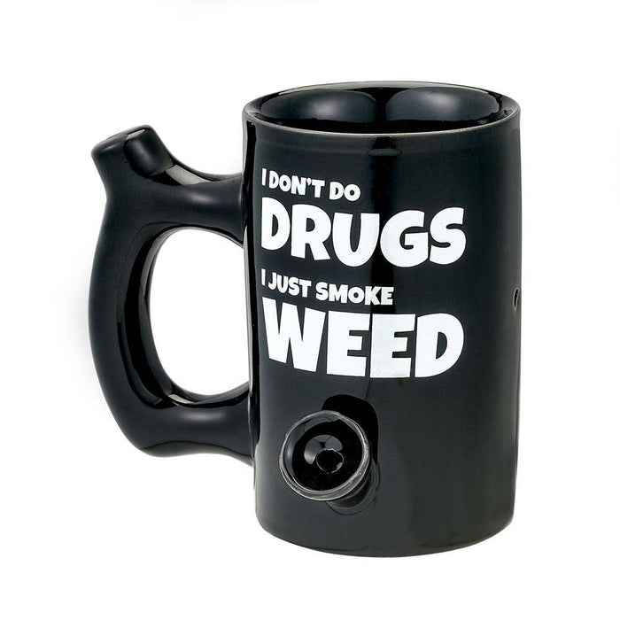 Ceramic Mug Pipe Don't Do Drugs - Roasted and Toasted
