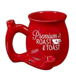 Ceramic Mug Pipe Red - Roasted and Toasted