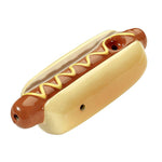 Ceramic Pipe Hot Dog Shaped - Roasted and Toasted