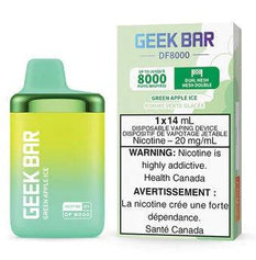 *EXCISED* RTL - Geek Bar DF8000 Disposable Vape 8000 Puff Green Apple Ice - Geek Bar