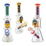 Cheech Glass - 11" Honey Drip Dual Chamber Beaker - Cheech Glass