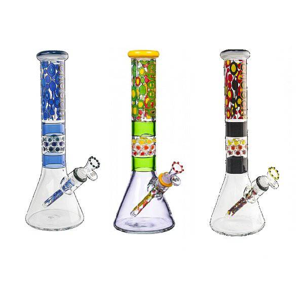 Cheech Glass - 15" Multicolor Beaker - Cheech Glass
