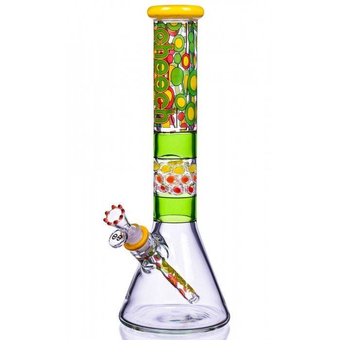 Cheech Glass - 15" Multicolor Beaker - Cheech Glass