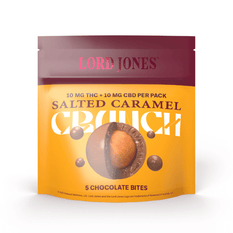 Edibles Solids - MB - Lord Jones Salted Caramel Crunch 1-1 THC-CBD Milk Chocolate - Format: - Lord Jones