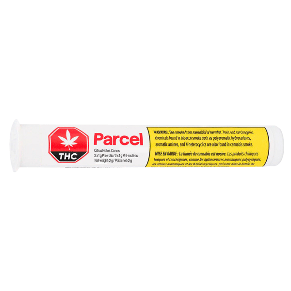 Dried Cannabis - MB - Parcel Citrus Notes Cones Sativa Pre-Roll - Format: - Parcel