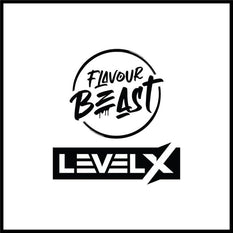 *EXCISED* RTL - Disposable Vape Flavour Beast Level X Boost Pod Bussin Banana Iced 20ml - Flavour Beast