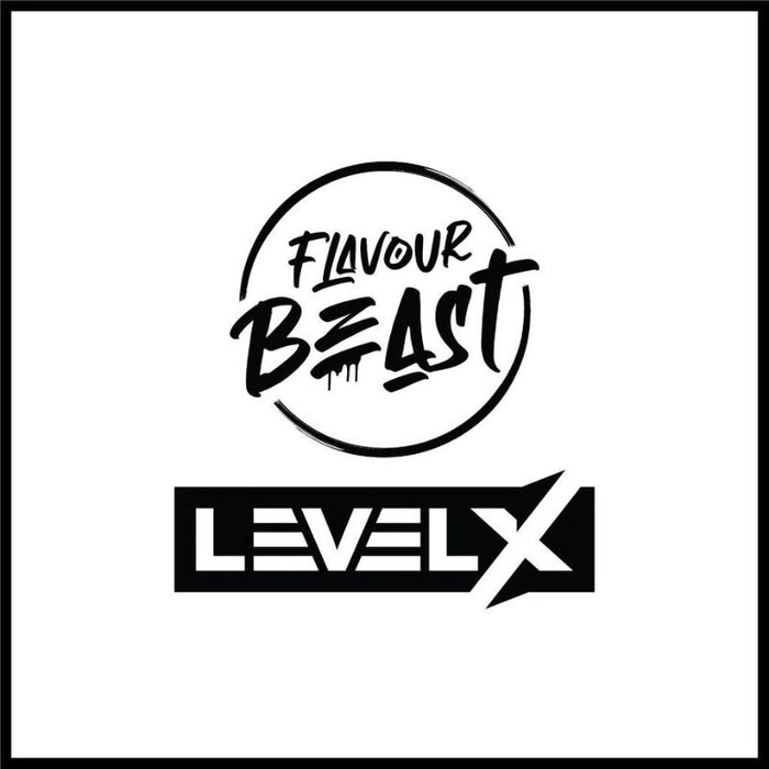 *EXCISED* RTL - Disposable Vape Flavour Beast Level X Boost Pod Ragin' Razz Mango Iced 20ml - Flavour Beast