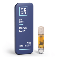 Extracts Inhaled - MB - FIGR Go Chill Maple Kush THC 510 Vape Cartridge - Format: - FIGR