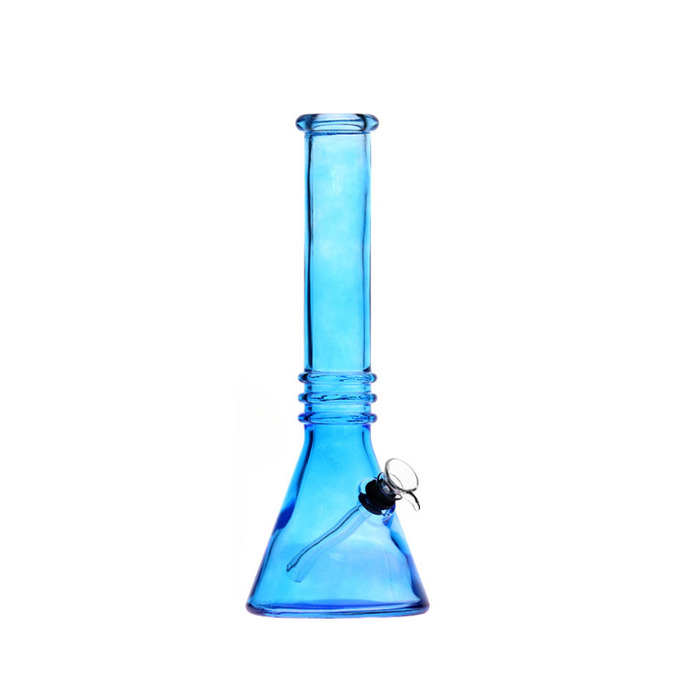 Glass Bong  Triple Ring Beaker 12" - Unbranded
