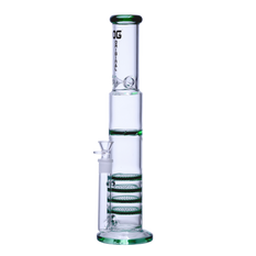 Glass Bong OG Honeycomb With Spinner 17" - OG