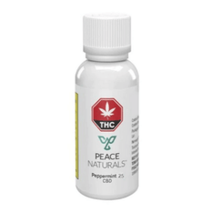 Extracts Ingested - SK - Peace Naturals Peppermint 75 CBD Oil - Format: - Peace Naturals