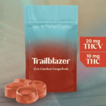 Edibles Solids - SK - Trailblazer Zen Garden Grapefruit 1-2 THC-THCv Gummies - Format: - Trailblazer
