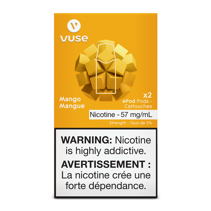 Vaping Supplies - Vuse ePOD - Mango - Vuse