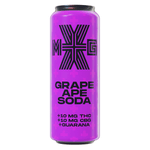 Edibles Non-Solids - SK - XMG+ Grape Ape Soda + Guarana THC-CBG Beverage - Format: - XMG