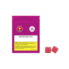 Edibles Solids - MB - Wana Strawberry Lemonade 1-1 THC-CBD Gummies - Format: - Wana