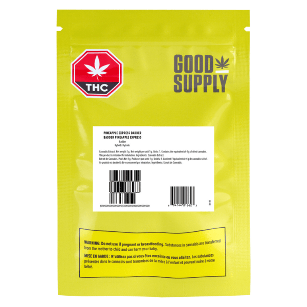 Extracts Inhaled - MB - Good Supply Pineapple Express Badder - Format: - Good Supply