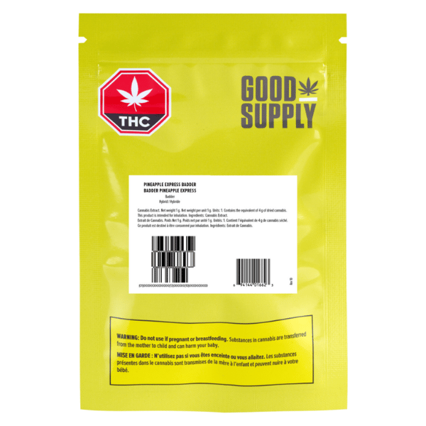 Extracts Inhaled - SK - Good Supply Pineapple Express Badder - Format: - Good Supply
