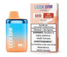 *EXCISED* RTL - Geek Bar DF8000 Disposable Vape 8000 Puff Cool Mint - Geek Bar