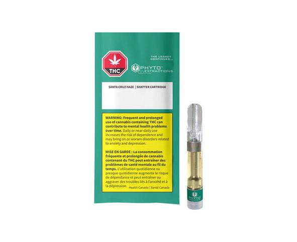 Extracts Inhaled - SK - PhytoExtractions Santa Cruz Haze Shatter THC 510 Vape Cartridge - Format: - PhytoExtractions