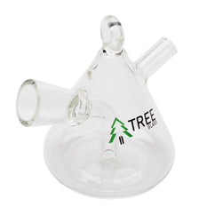 Doobie Bubbler Tree Glass Pyramid - Tree Glass