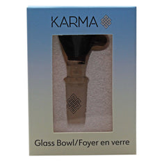 Glass Bowl Karma 14mm Black Heavy Cone - Karma
