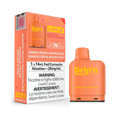 *EXCISED* RTL - Disposable Vape Level X Drip'n Pod Mango Peach Watermelon 14ml - Drip'n