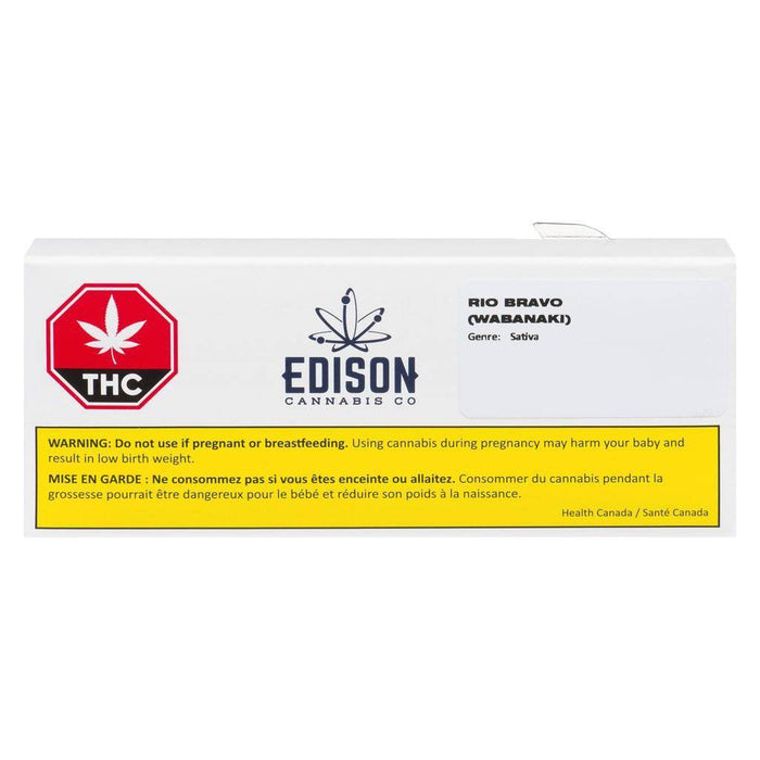 Dried Cannabis - AB - Edison Rio Bravo Pre-Roll - Grams: - Edison