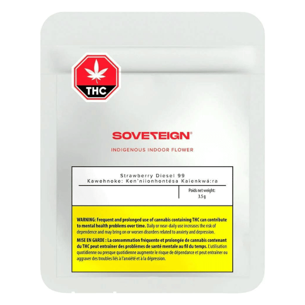 Dried Cannabis - MB - SOVE7EIGN Strawberry Diesel 99 Flower - Format: - SOVE7EIGN