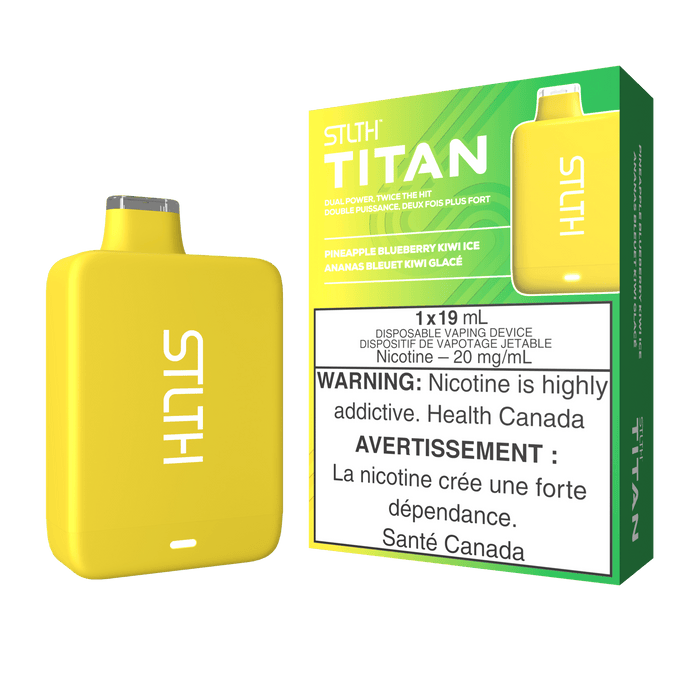 *EXCISED* RTL - STLTH Titan Disposable Vape Pineapple Blueberry Kiwi Ice - STLTH