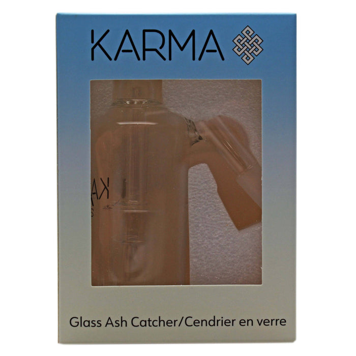 Ash Catcher Karma Glass Internal Circ 14mm 45 Degree - Karma