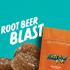 Edibles Solids - SK - Shred'Ems POP! Root Beer Blast 1-1 THC-CBD Gummies - Format: - Shred'Ems