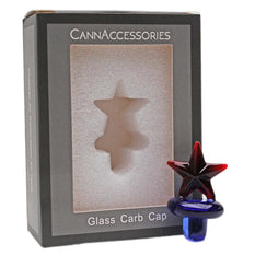 CannAccessories Glass Star Carb Cap - CannAccessories