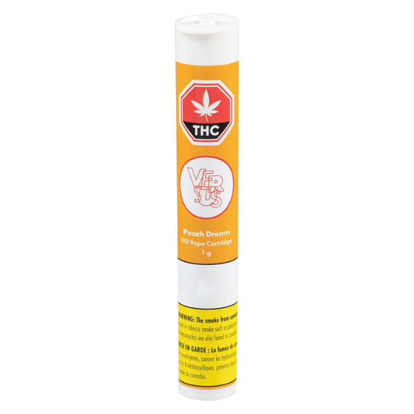 Extracts Inhaled - MB - Versus Peach Dream THC 510 Vape Cartridge - Format: - Versus