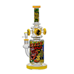 Glass Bong Cheech Glass Lets Gamble Design 13" - Cheech Glass