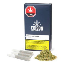 Dried Cannabis - AB - Edison MAC-1 Pre-Roll - Format: - Edison