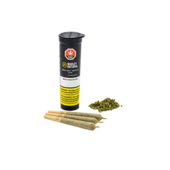 Dried Cannabis - AB - Marley Natural Gold Pre-Roll - Format: - Marley Natural